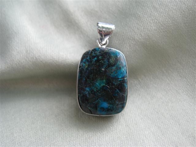 Chrysocolla Pendant communication, gentleness and power, and expression of the sacred 3050